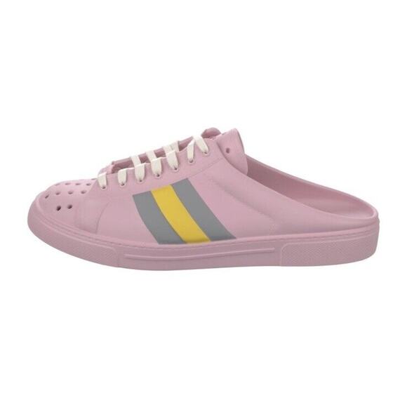 NEW Authentic GUCCI Pink Rubber Athletic Mule Slip On Slide Shoe IT 41 US 11 - Picture 6 of 6